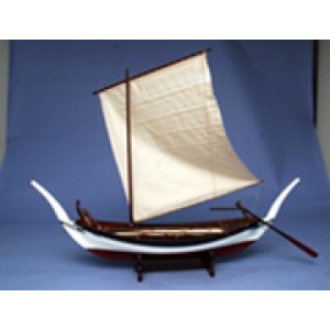 Model Perahu Kuel