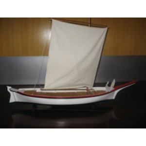 Model Perahu Bedar Penambang