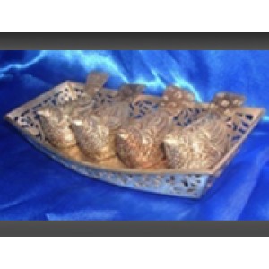 Set Bekas Sireh Bujur Cembul Burung